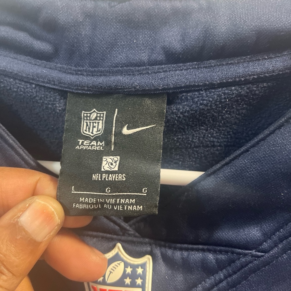 Nike Tom Brady Blue Jersey with Red and White Accents - Picture 4 of 7